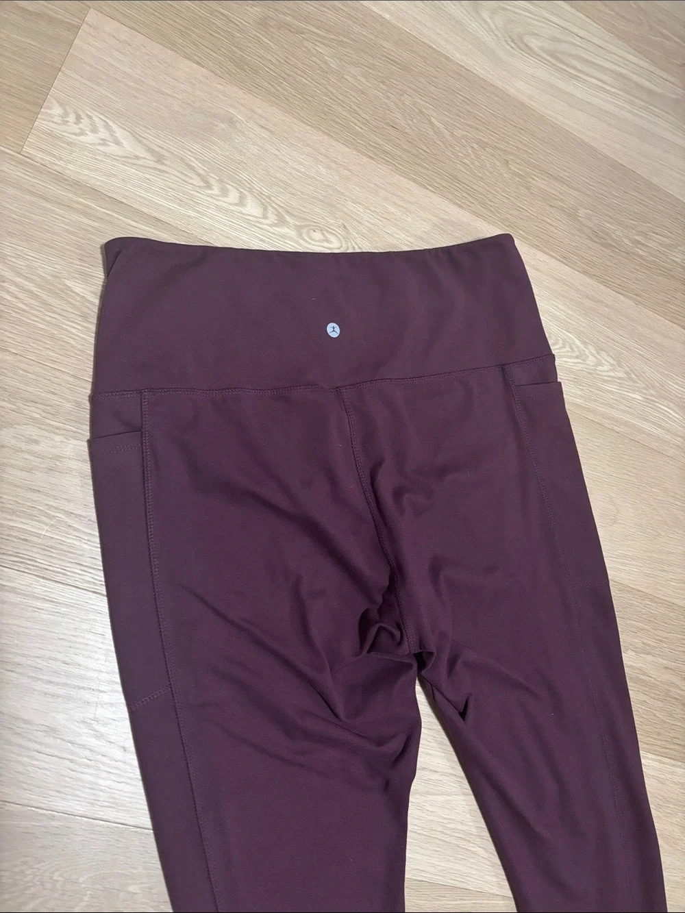 Danskin (XL) Ultra High Ankle Legging Tight with Pockets Midweight Soft Brushed - Picture 12 of 15